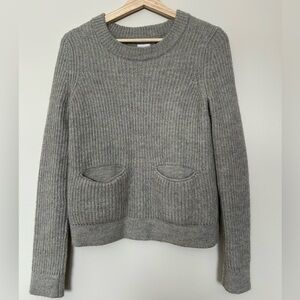 AYR Heather Gray Crew Neck Sweater